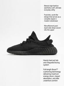 Adidas Yeezy 女款休闲鞋 轻便缓震透气舒适厚底 Logo 亲肤针织百搭日常健身通勤下班休闲旅行约会黑色 Hq4540 - 瑪瑙 - 查看 2