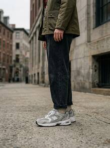 New Balance 530 女款運動鞋 舒適百搭耐穿 訓練運動鞋 黑色 MR530CK - 灰色 - 查看 5