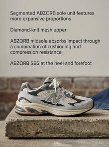 New Balance 2010T 高性能运动鞋 吸汗透气 轻便 结实耐用 多功能 易洗 跑步 成人 灰色 橙色 U2010TTO - 灰/米色 - 查看 2