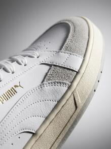 Puma Hi OG 男款運動鞋，輕量透氣緩震，日常休閒，白色 400731-02 - 白色/灰色 - 查看 6