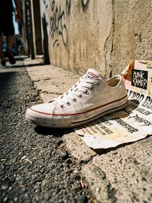Converse Chuck Taylor All Star 低帮女式运动鞋 Cusal Campus 鞋休闲软底系带舒适户外运动鞋 M7652C - 白色 - 查看 5