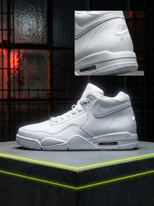 Nike Hi Td 男款運動鞋，輕量透氣，多功能戶外運動，白色 BQ4212-101 - 白色 - 查看 4