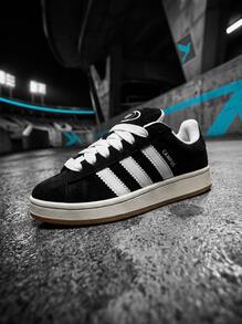 Adidas Campus Hi Og 女款運動鞋，輕量透氣緩震，日常休閒米色 HQ6638 - 黑白 - 查看 4