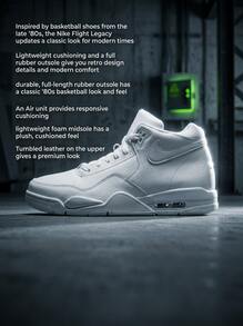 Nike Hi Td 男款運動鞋，輕量透氣，多功能戶外運動，白色 BQ4212-101 - 白色 - 查看 2