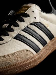 Adidas Samba Hi Og Women Sneakers Lightweight Breathable Cushioned Daily Casual White ID0478 - beige and black - View 7