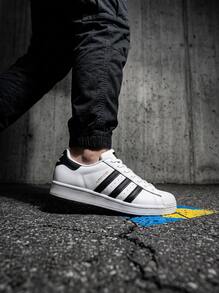 Adidas Hi Se 女款運動鞋，輕量透氣緩震，日常休閒，黑色 EG4958 - 白色/黑色 - 查看 5