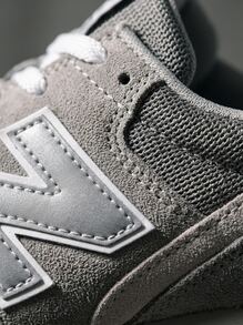New Balance Hi Og 女款運動鞋 輕量透氣 緩震 日常休閒 灰色 CM996GR2 - 灰色 - 查看 6