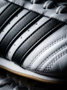 Adidas Taekwondo 女款運動鞋 柔軟輕量透氣休閒健身鞋 白色 JS1194 - 白色/黑色 - 查看 6