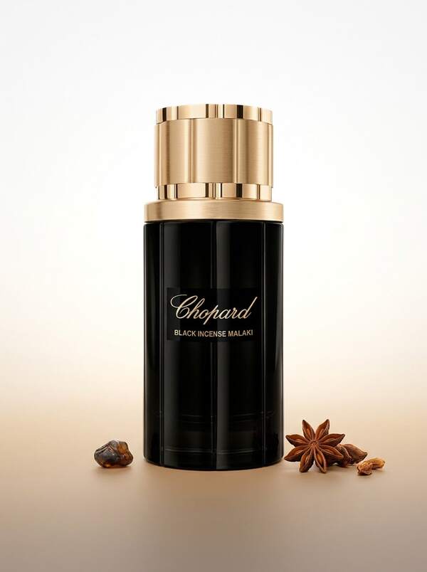 Chopard Black Incense Malaki Eau De Parfum Spray Unisex EDP 2.7oz/80ml - Perfume For Long Lasting Suitable For Birthday, Office, Gift, Daily Use