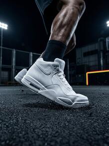 Nike Hi Td 男款運動鞋，輕量透氣，多功能戶外運動，白色 BQ4212-101 - 白色 - 查看 7