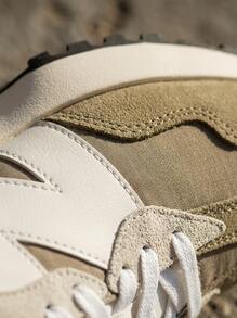 New Balance 327 Hi OG 女款運動鞋，輕量透氣緩震，日常休閒，白色 U327SBC - 菇 - 查看 6