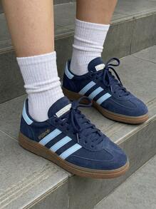Adidas 儿童手球鞋 学院海军蓝/晴空蓝/生胶底 IH8011 - 學院海軍藍 / 晴空 / Gum5 - 查看 1