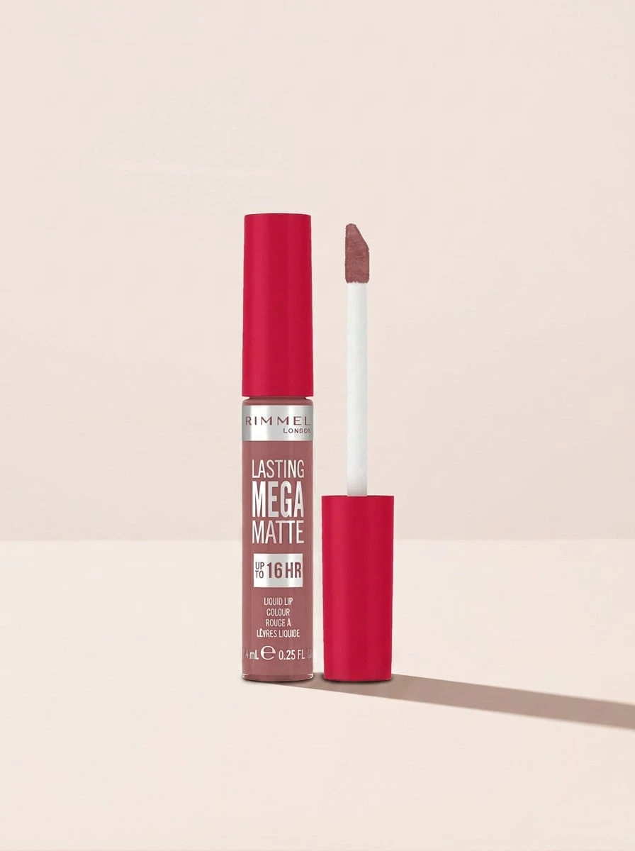 Rimmel أحمر شفاه سائل ماتي دائم 110 وردي 7.4 مل - 110 أحمر خدود - مشاهدة 1