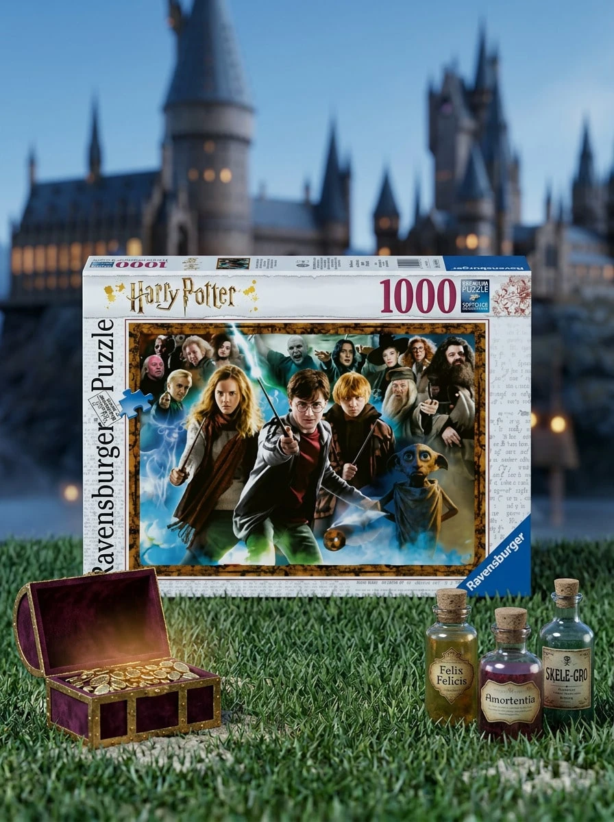 Ravensburger Magical Student Harry Potter 1000Pieces Adults Puzzles Age 14Years+ 12000463 - Multicolor - View 1