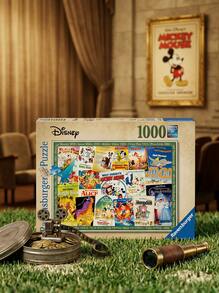 Ravensburger Disney Vintage Movie Posters 1000Pieces Adults Puzzles Age 14Years+ 12000689 - Multicolor - View 1