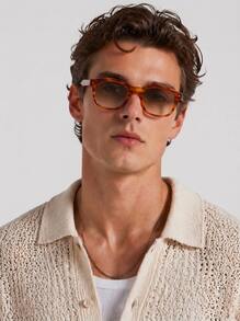 Scotch & Soda Gafas de sol para hombre - Havana - Ver 1