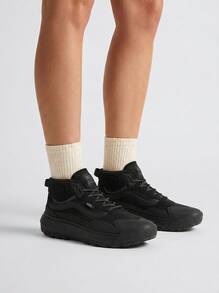 Vans Women's Casual Athletic Shoes Comfortable Versatile Stylish Commuting Gym Travel Black VN000CVVBKA1 - 黑色 - 查看 1