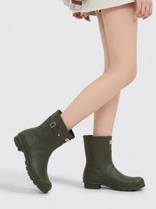 Hunter Women's Snug Fit Premium Heritage Vacation Street Style Date Olive WFS1000RMA-DOV - Dark Olive - View 1