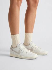 Unisex JORDAN 1 - Summit White/Light Smoke Grey-Neutral Grey-Sail - View 1