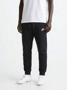 Nike Club Men's Joggers Black - Obsidian/Obsidian/White - View 1