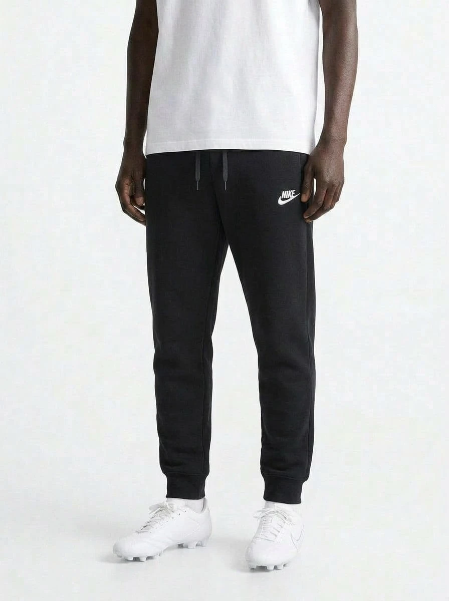 Nike Club Men's Joggers Black - Obsidian/Obsidian/White - View 1