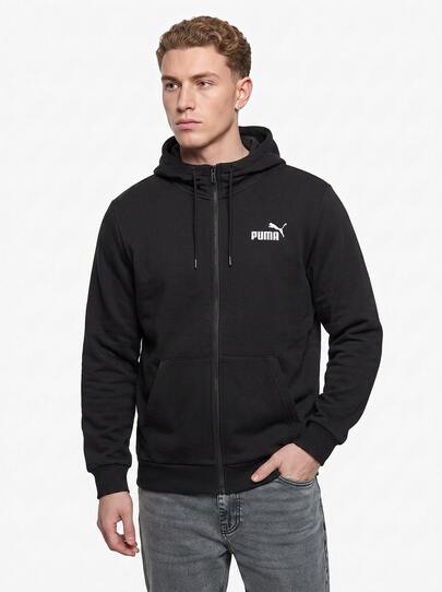 Puma Men's Sports & Outdoor Hoodies Breathable Easy To Match Classic Fit School Casual Home Black 682588-01