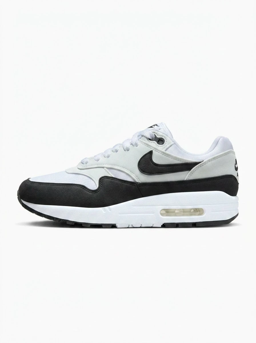 Nike 耐克 Air Max 1 - 黑白 - 查看 1