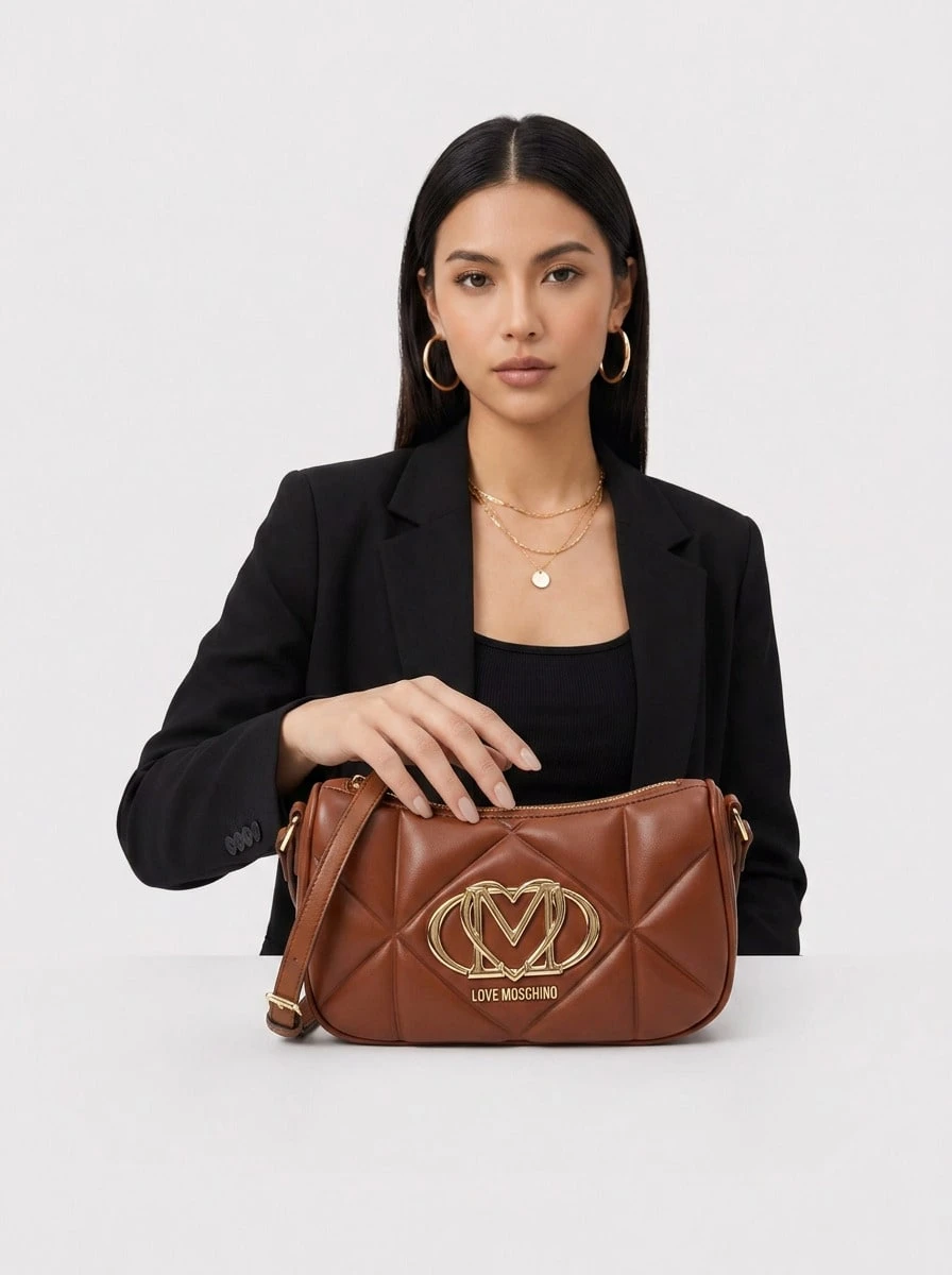 Women's Handbag Brown - Burgundy - View 1