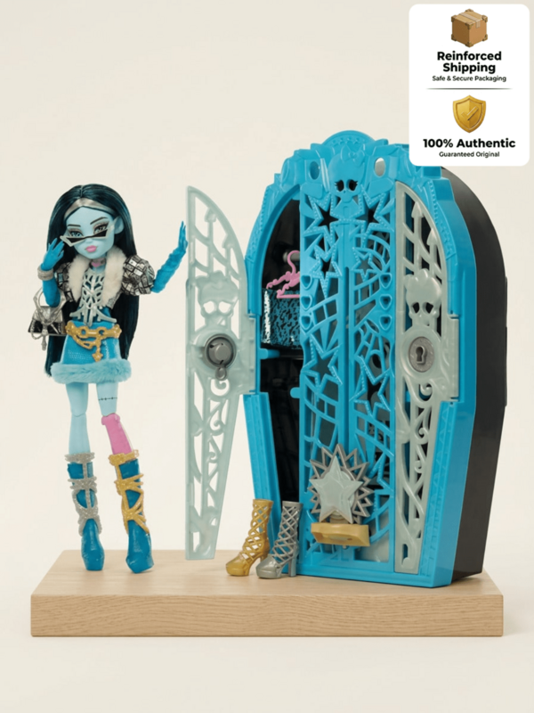 Mattel Monster High Skulltimate Secrets Frankie Stein Doll – Color-Reveal Fashion Doll With Hidden Surprises And Spooky Accessories, Exciting Unboxing And Dress-Up Play, Gift For Ages 6+, Monster High Collector Birthday Gift