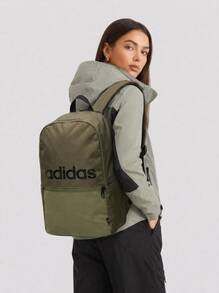 Adidas Classic Daily Women Backpack Olive Strata / Black - Olistr/Black - Ver 1