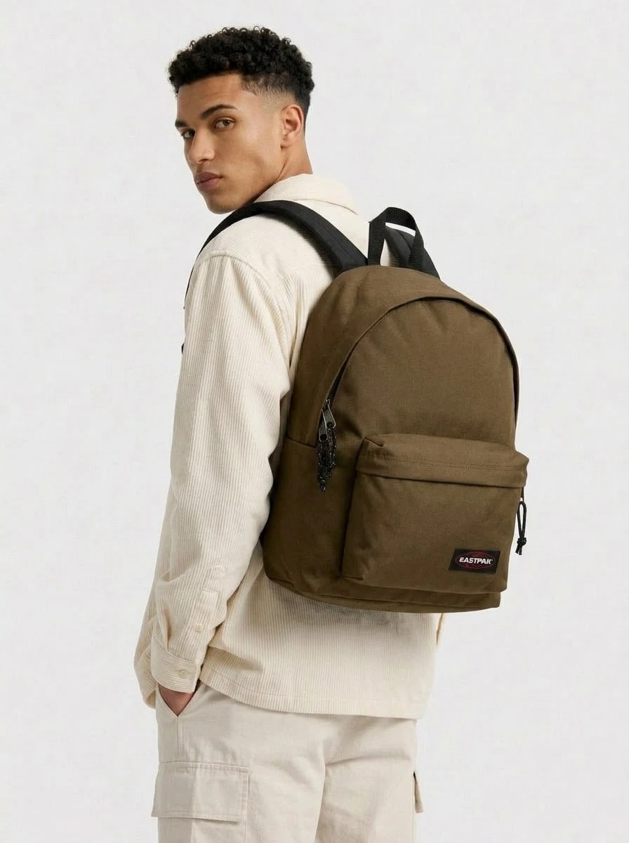 Eastpak 外出办公 - 多功能休闲日常背包 - 軍綠色 - 查看 1
