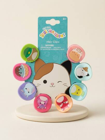 Disney 8 Pack Mini Claw Clip Set – Tiny Decorative Hair Claw Clips For Fun Styling, Non-Slip Hold, Perfect Gift For Kids