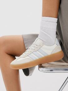 Adidas Barreda Decode Kids' Sneakers Core White / Halo Blue / Grey One JR0760 - 淺灰色 - 查看 1