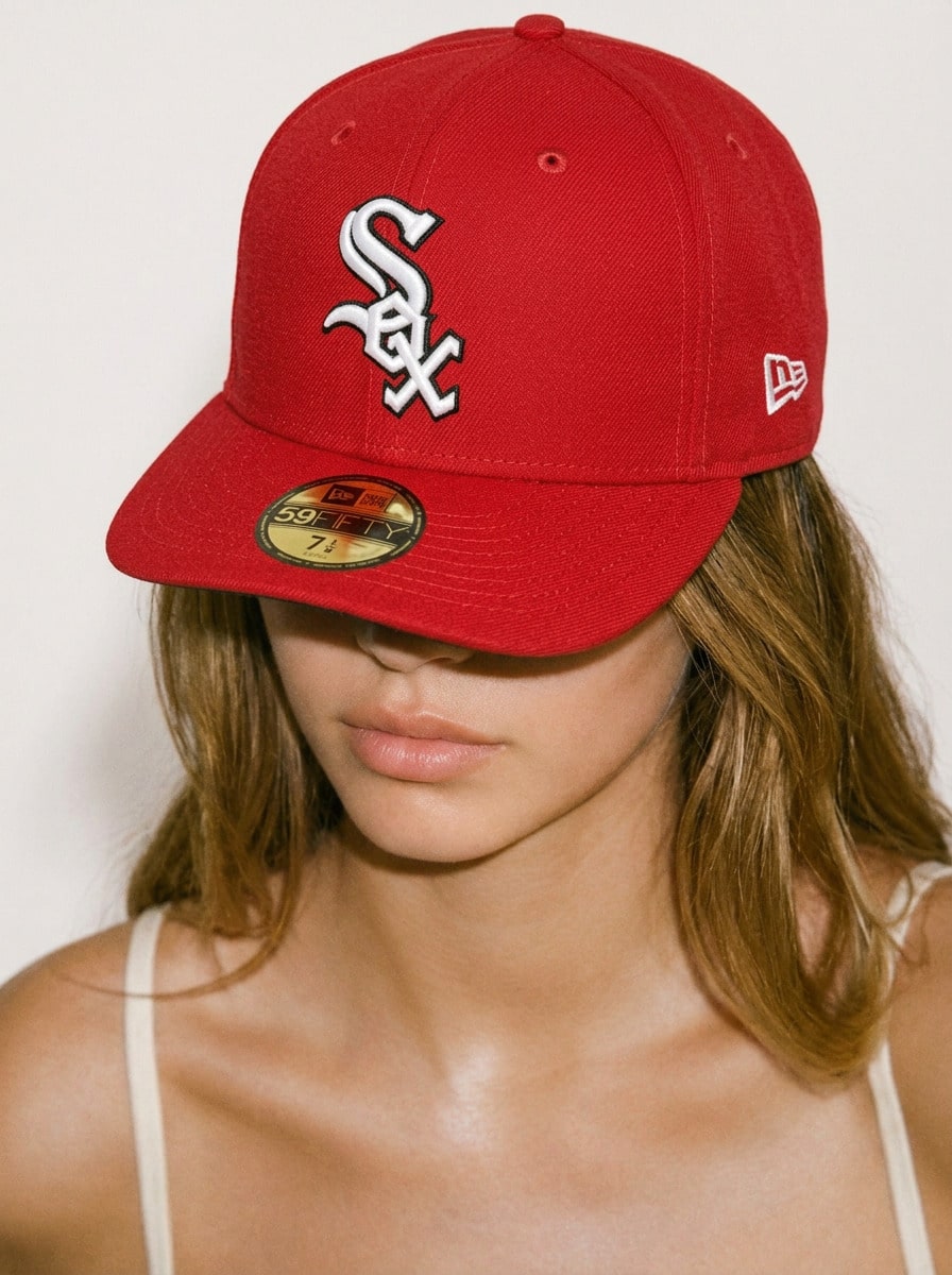 Chicago White Sox MLB Classics 59FIFTY Men's Cap Red - Rojo - Ver 1