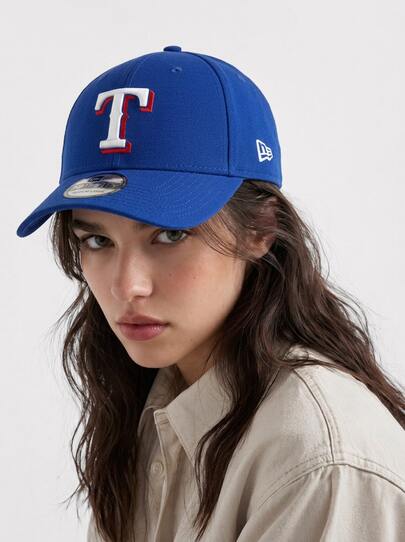 New Era Texas Rangers Game Youth Team Classic 39Thirty Stretch Fit Men's Cap Royal