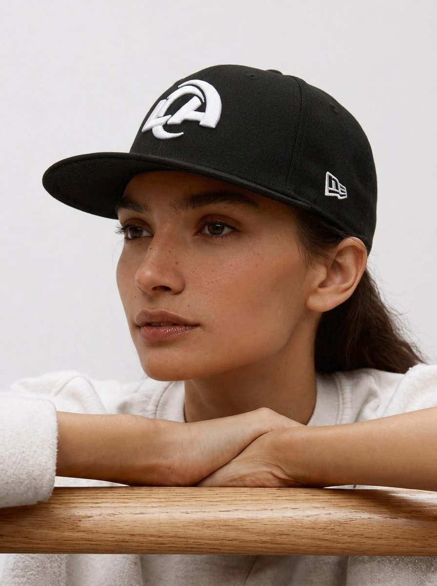 New Era 59FIFTY Sports Caps Comfortable Structured Classic Fit Outdoor Daily Beach Black 60102019 - Black - View 1