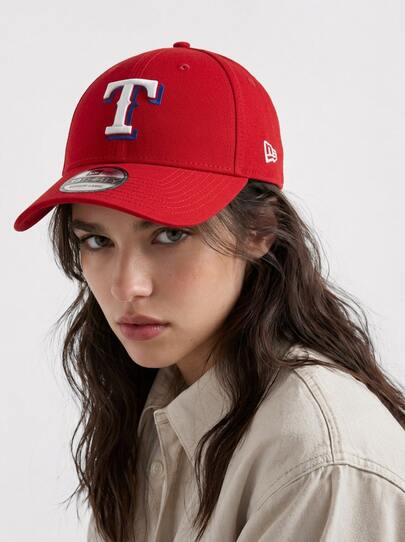 New Era Texas Rangers Alt 9FORTY M-Crown Snapback Mens Hat Red