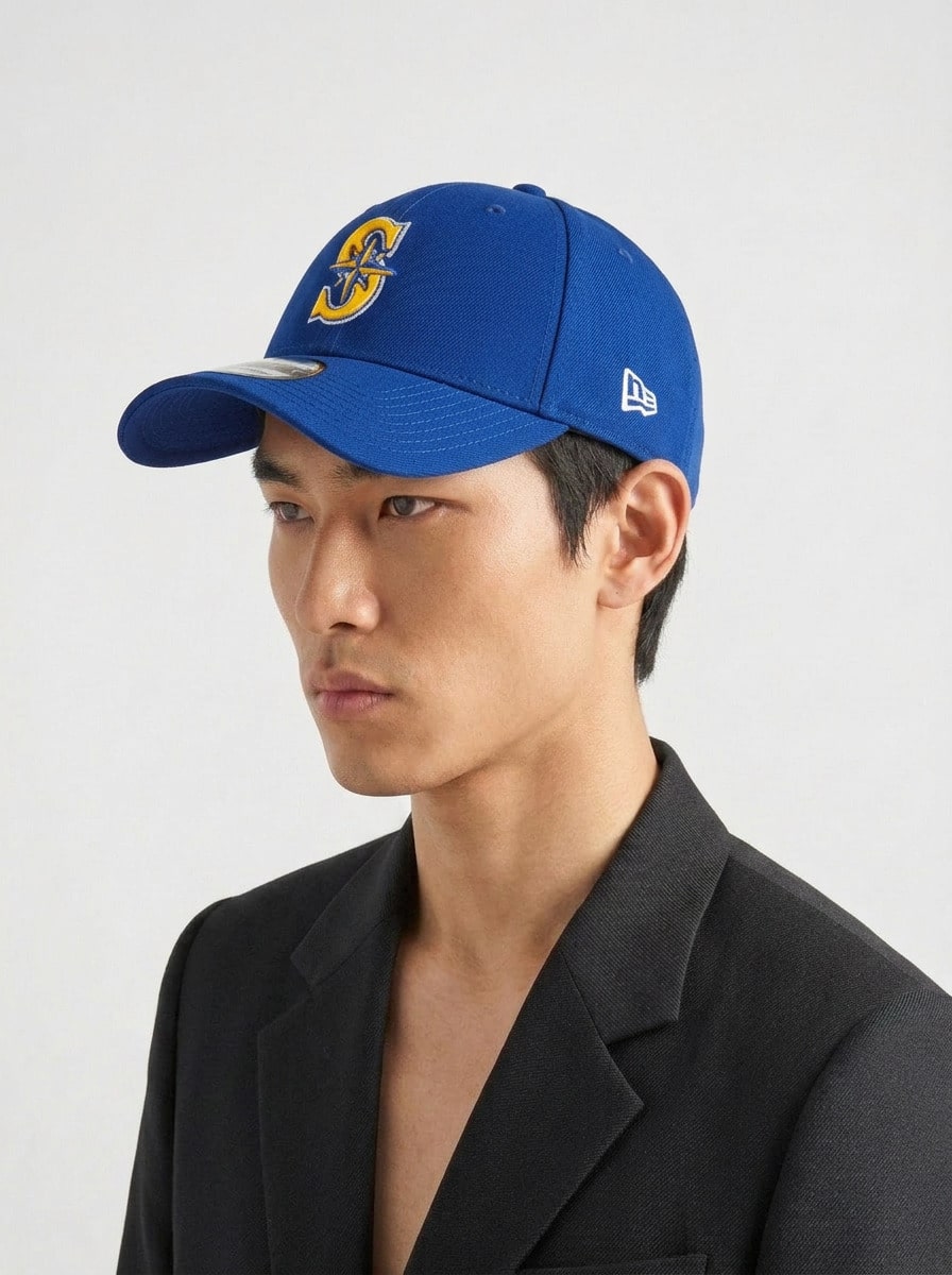 New Era 59FIFTY Sports Caps Structured Classic Fit Breathable Hiking Golf Sports Blue 11157714 - 黑色 - 查看 1