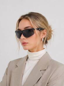 Adidas SP0042-F BLACK/OTHER Fashion Glasses - BLACK/OTHER/AVI - View 1