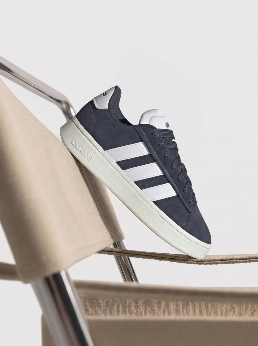 Adidas GRAND COURT ALPHA 00S - Azul marino sombra / Blanco nube / Azul marino sombra - Ver 1
