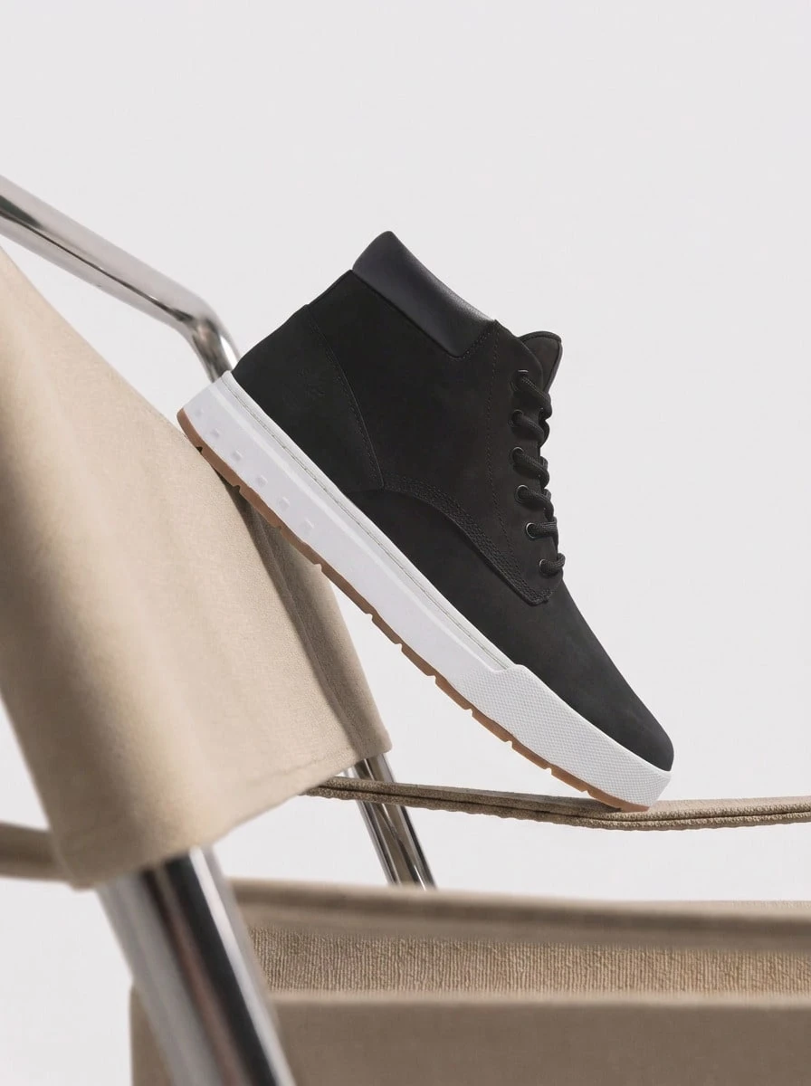 scarpi sportivi Timberland MAPLE GROVE LEATHER CHUKKA - Nero pece - Visualizzare 1