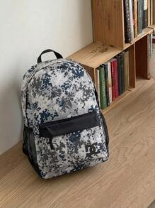 DC Shoes Backsider SSNL4 - Men Fashion Camo Print Backpack - Grey - View 1