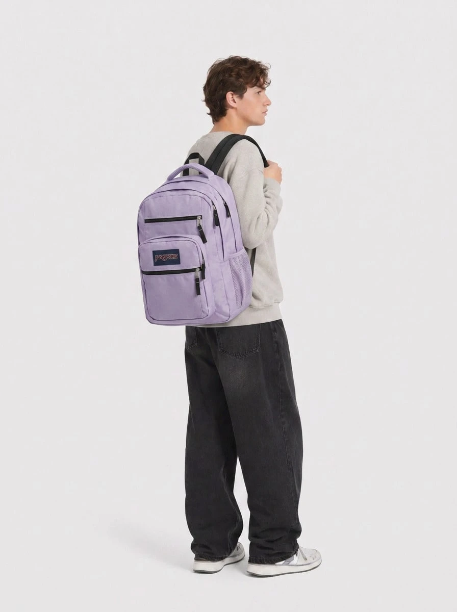 JanSport Big Student Unisex Backpack Pastel Liliac - Pastel Liliac - 查看 1
