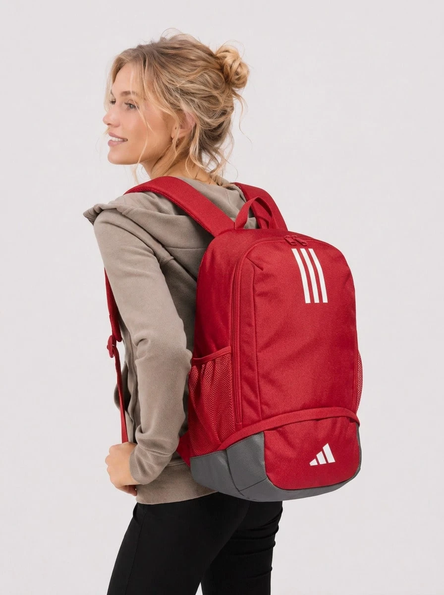 Adidas Outdoor Sports Bags Durable Zippered Spacious School Travel Sports Black IB8653 - one-size - View 1