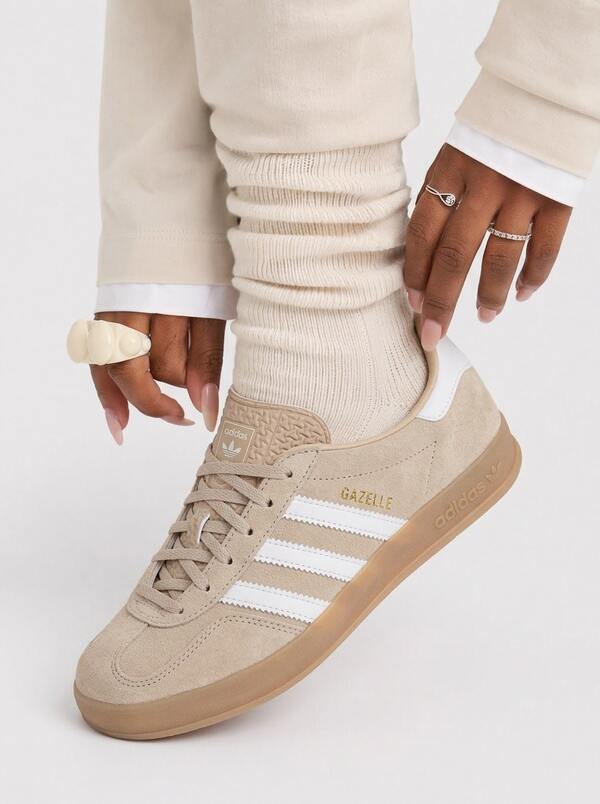 Adidas Gazelle Indoor Women's Sneakers Magic Beige / Cloud White / Gum IH5482