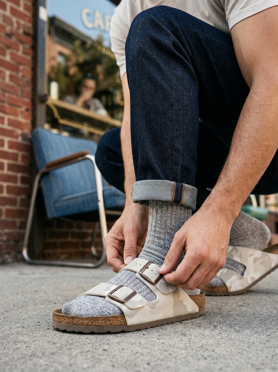 Birkenstock 女款涼鞋 輕量透氣舒適 日常休閒 白色 1016791 - 米色/棕色 - 查看 1
