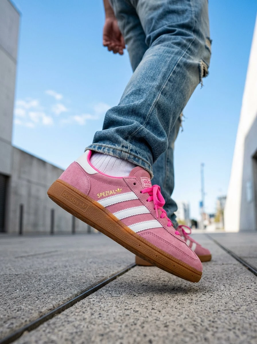 Adidas 手球特别赛 - 粉紅色 - 查看 1