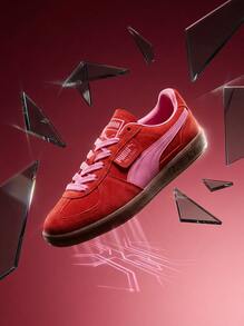 Puma Palermo Td Og 女款運動鞋 透氣百搭日常慢跑鞋 紅色 397643-72 - 紅色 - 查看 1