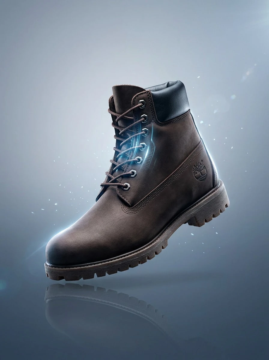 Timberland 6 tums spets vattentäta herrstövlar andningsbara svettabsorberande vattentäta värme vindtäta lättviktiga enfärgade lätta att tvätta dekoration mångsidiga utomhus dagligen brun TB110001 - Brun - Visa 1