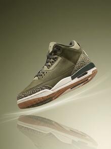 Jordan 女款運動鞋 網布輕量透氣 緩震 日常健身 綠色 DM0967-202 - 綠色 - 查看 1